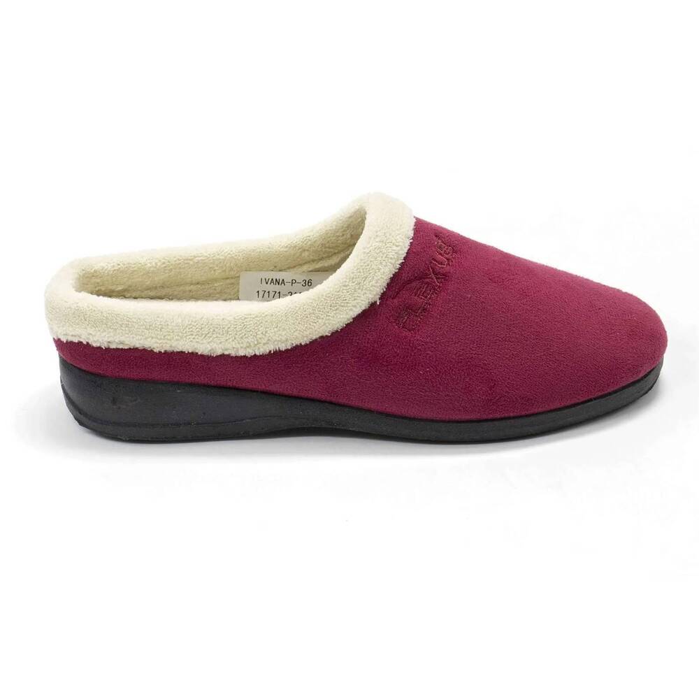 NEW SPRING STEP SHOES women's ivana slip on slipper in bordeaux
